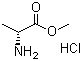 structure of CAS# 14316-06-4, D-丙氨酸甲酯盐酸盐