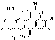 structure of CAS# 1431698-10-0, OTSSP 167 盐酸盐