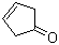 3-Cyclopenten-1-one molecular structure (CAS 14320-37-7)