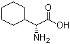 structure of CAS# 14328-52-0, D-alpha-Cyclohexylglycine