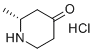 CAS # 1434126-97-2, (R)-2-Methylpiperidin-4-one hydrochloride