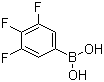 structure of CAS# 143418-49-9, 3,4,5-三氟苯硼酸