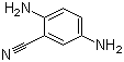 structure of CAS# 14346-13-5, 2,5-二氨基苯甲腈