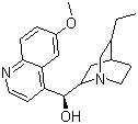 CAS # 1435-55-8, Hydroquinidine, Dihydroquinine, (8a,9R)-10,11-Dihydro-6'-methoxycinchonan-9-ol, (5-Ethyl-1-azabicyclo[2.2.2]octan-7-yl)-(6-methoxyquinolin-4-yl)methanol
