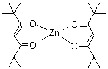 structure of CAS# 14363-14-5, 二(二特戊酰甲烷)锌