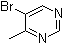 structure of CAS# 1439-09-4, 5-溴-4-甲基嘧啶