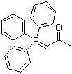 structure of CAS# 1439-36-7, 1-(Triphenylphosphoranylidene)acetone