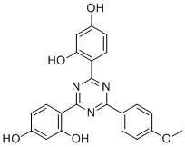 CAS # 1440-00-2, 4,4'-[6-(4-methoxyphenyl)-1,3,5-triazine-2,4-diyl]bis-1,3-Benzenediol