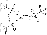 structure of CAS# 144026-79-9, 三氟甲烷磺酸钪