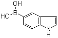 structure of CAS# 144104-59-6, 5-吲哚硼酸