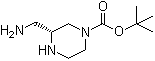 CAS # 1441177-17-8, (3R)-3-(Aminomethyl)-1-piperazinecarboxylic acid 1,1-dimethylethyl ester