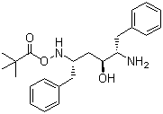 structure of CAS# 144163-85-9, [(1S,3S,4S)-4-氨基-3-羟基-5-苯基-1-(苯甲基)戊基]氨基甲酸叔丁酯