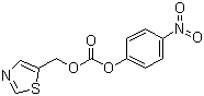 structure of CAS# 144163-97-3, ((5-噻唑基)甲基)-(4-硝基苯基)碳酸酯