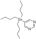 structure of CAS# 144173-85-3, 5-(三丁基锡)嘧啶