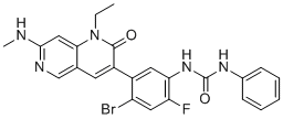 structure of CAS# 1442472-39-0, Ripretinib