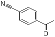 structure of CAS# 1443-80-7, 4'-Cyanoacetophenone