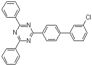 CAS 登录号：1443049-84-0, 2-(3'-氯[1,1'-联苯]-4-基)-4,6-二苯基-1,3,5-三嗪
