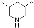 structure of CAS# 14446-75-4, cis-3,5-Dimethylpiperidine