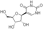 structure of CAS# 1445-07-4, 假尿苷