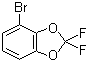 structure of CAS# 144584-66-7, 4-Bromo-2,2-difluoro-1,3-benzodioxole