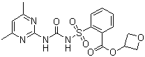 structure of CAS# 144651-06-9, Oxasulfuron
