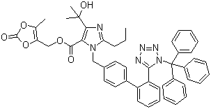 structure of CAS# 144690-92-6, Trityl olmesartan