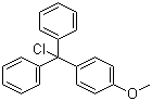 structure of CAS# 14470-28-1, 4-Methoxytriphenylmethyl chloride