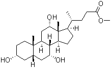 structure of CAS# 1448-36-8, 胆酸甲酯
