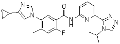 structure of CAS# 1448428-04-3, Selonsertib