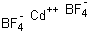 structure of CAS# 14486-19-2, Cadmium fluoroborate