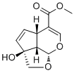 CAS # 144868-43-9, Garjasmin, (2aS,4aS,7aS,7bS)-2a,4a,7a,7b-Tetrahydro-2a-hydroxy-2H-1,7-dioxacyclopent[cd]indene-5-carboxylic acid methyl ester