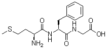 CAS # 14492-15-0, L-Methionyl-L-phenylalanylglycine