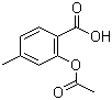 structure of CAS# 14504-07-5, O-Acetyl-4-methylsalicylic acid