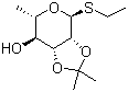 CAS # 145124-97-6, Ethyl 2,3-O-isopropylidene-alpha-L-thiorhamnopyranoside