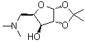structure of CAS# 145147-43-9, 5-脱氧-5-(二甲基氨基)-1,2-O-(1-甲基亚乙基)-alpha-D-呋喃木糖