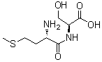 structure of CAS# 14517-43-2, L-蛋氨酰-L-丝氨酸