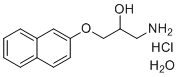 CAS 登录号：1452488-11-7, 1-氨基-3-(萘-2-基氧基)-丙烷-2-醇盐酸盐水合物