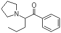 CAS # 14530-33-7, 2-(Pyrrolidin-1-yl)phenylpentan-1-one, 1-Phenyl-2-(1-pyrrolidinyl)-1-pentanone