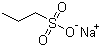 Sodium 1-propanesulfonate molecular structure (CAS 14533-63-2)