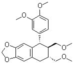 CAS # 145459-30-9, Isolintetralin, (5R,6S,7S)-rel-(+)-5-(3,4-Dimethoxyphenyl)-5,6,7,8-tetrahydro-6,7-bis(methoxymethyl)-naphtho[2,3-d]-1,3-dioxole