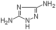 structure of CAS# 1455-77-2, 3,5-二氨基-1,2,4-三氮唑