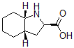 structure of CAS# 145513-91-3, (2R,3aS,7aS)-Octahydro-1H-indole-2-carboxylic acid