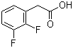 structure of CAS# 145689-41-4, 2,3-Difluorophenylacetic acid