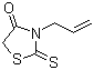 structure of CAS# 1457-47-2, 3-Allylrhodanine