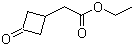CAS # 145822-90-8, 3-Oxocyclobutaneacetic acid ethyl ester