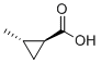 structure of CAS# 14590-52-4, (1S,2S)-2-甲基环丙烷-1-羧酸
