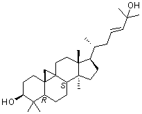CAS # 14599-48-5, (3beta)-9,19-Cyclolanost-23-ene-3,25-diol, Cycloart-23-ene-3beta,25-diol, NSC 695835