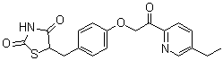 structure of CAS# 146062-49-9, Mitoglitazone