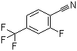 structure of CAS# 146070-34-0, 2-氟-4-三氟甲基苯腈