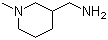 structure of CAS# 14613-37-7, 3-(Aminomethyl)-1-methylpiperidine